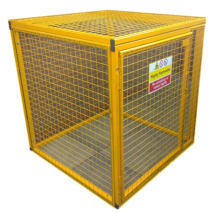 GAS STORAGE CAGES MODULAR H1800MM X W900MM X D900MM